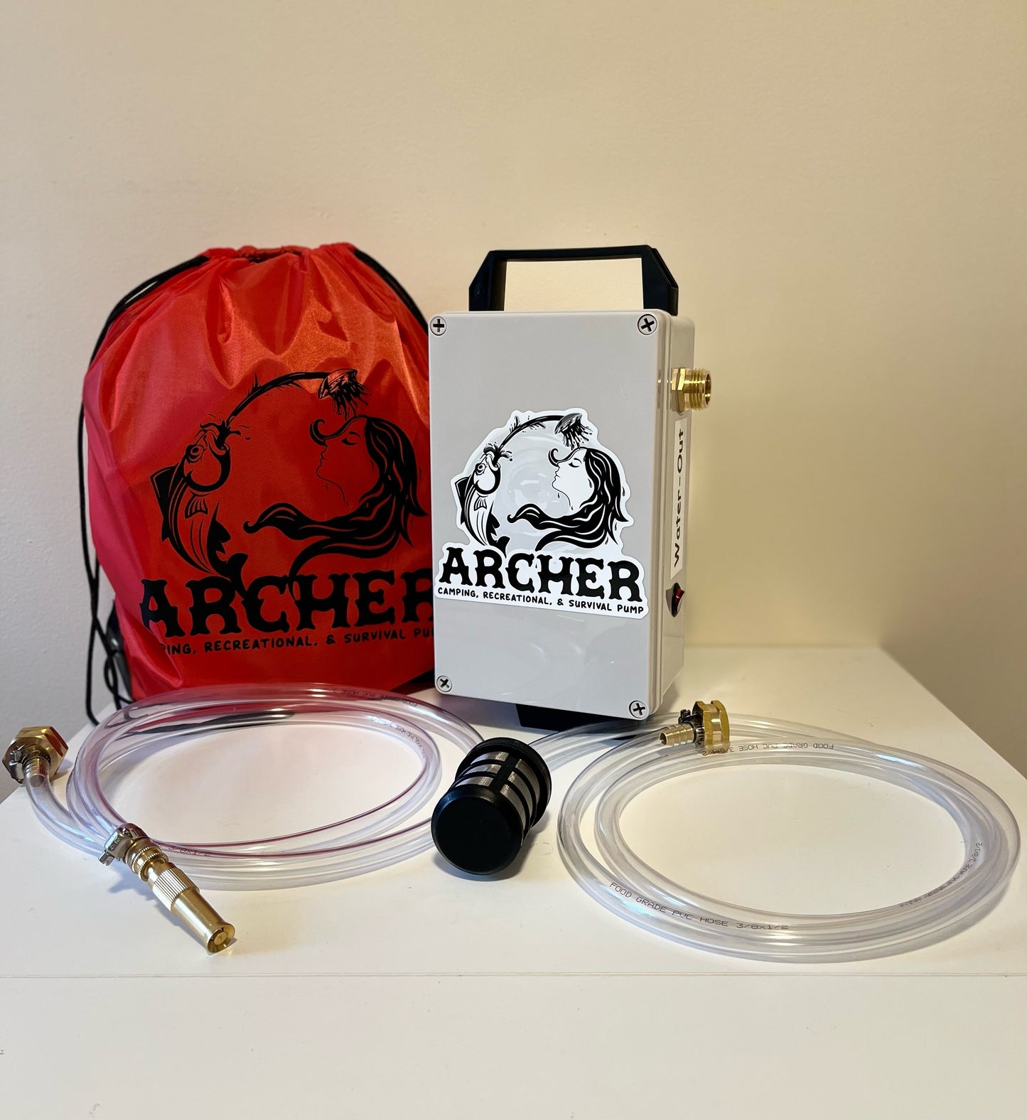 Archer camping, recreational, & survival pump