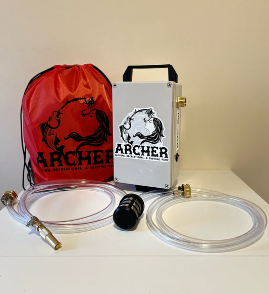 Archer camping, recreational, & survival pump